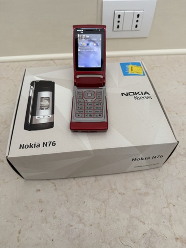 Nokia n76 red full set - -,