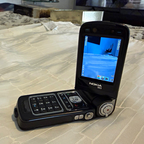 Nokia n93 nero retrò - nokia, nero/retrò